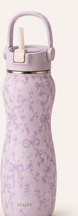 sauve bottle in Lilac Bow